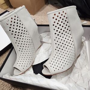 Rebecca Minkoff Suede/leather booties